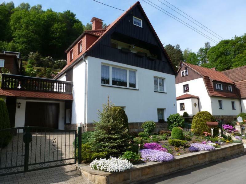 Ferienwohnung Grunwald Kurort Rathen Esterno foto