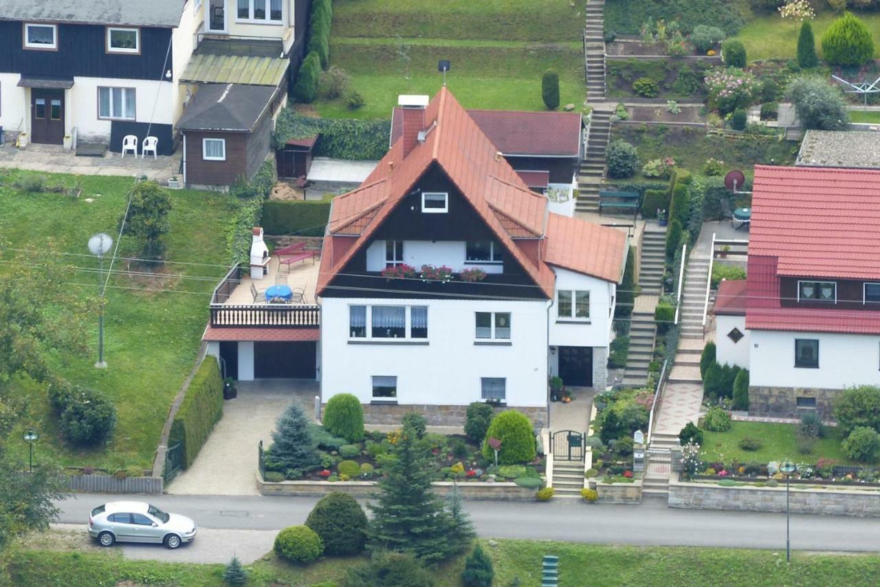 Ferienwohnung Grunwald Kurort Rathen Esterno foto